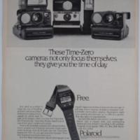 Polaroid Time Zero advertisement
